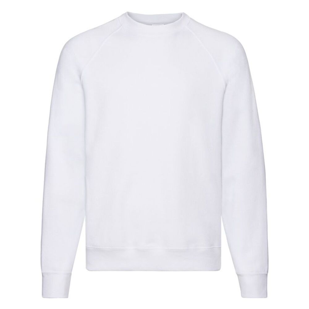 Fruit of the Loom Mens Classic Sweatshirt / White